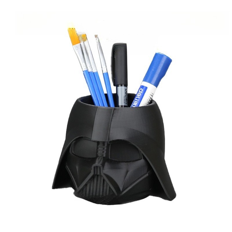 Pen Holder Organizer - スターウォーズ ダースベイダー デスクペン ペンシルホルダー クールな3Dキャラクター デスクトップオーガナイザー