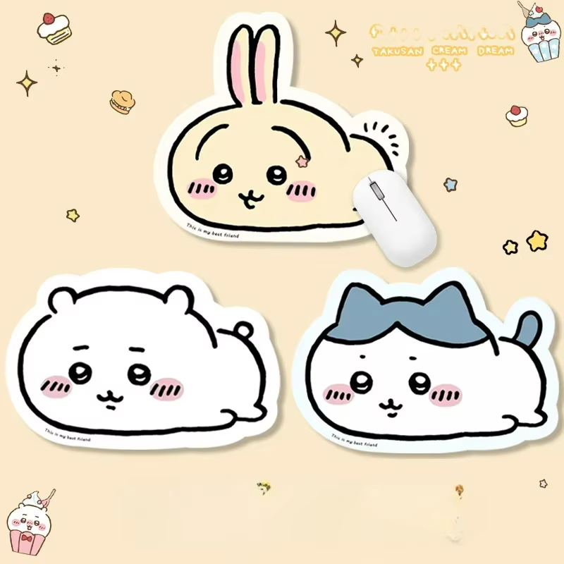 Chiikawa 漫画 Jiyi Usagi Hachiwa - Desk Mat Leather のレビューと価格