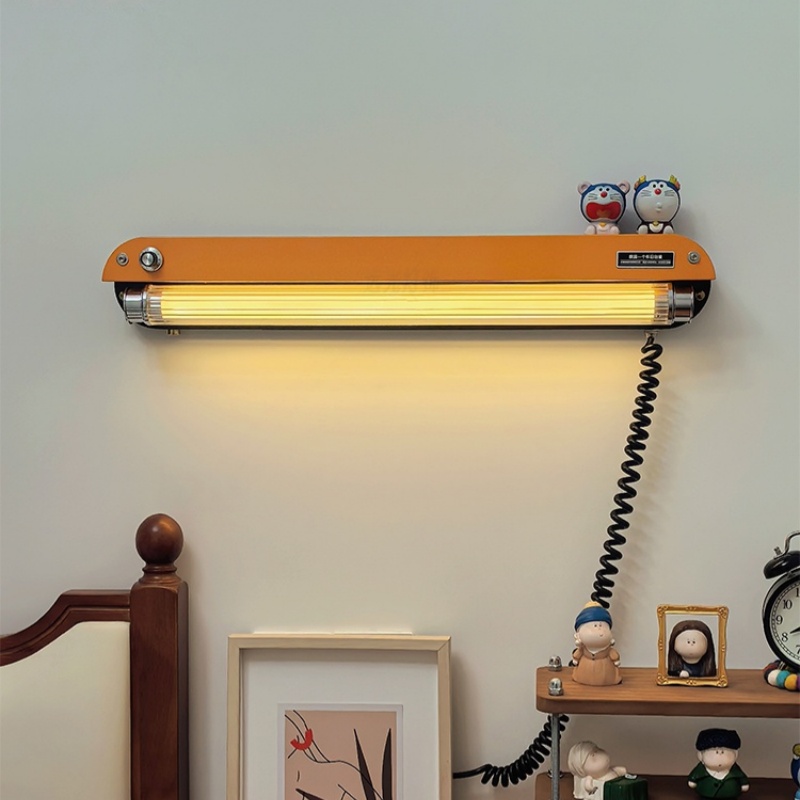 レトロインダストリアルスタイルアルミ製ウォールライト、寝室、 - Home Office Industrial Style のレビューと価格
