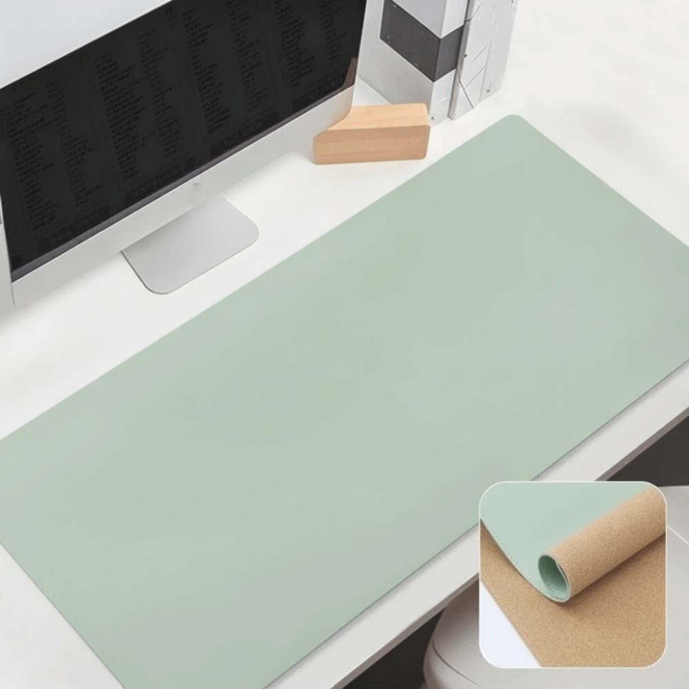 デスクブロッター レザーライティングパッド コルク防水テーブ - Desk Mat Leather のレビューと価格