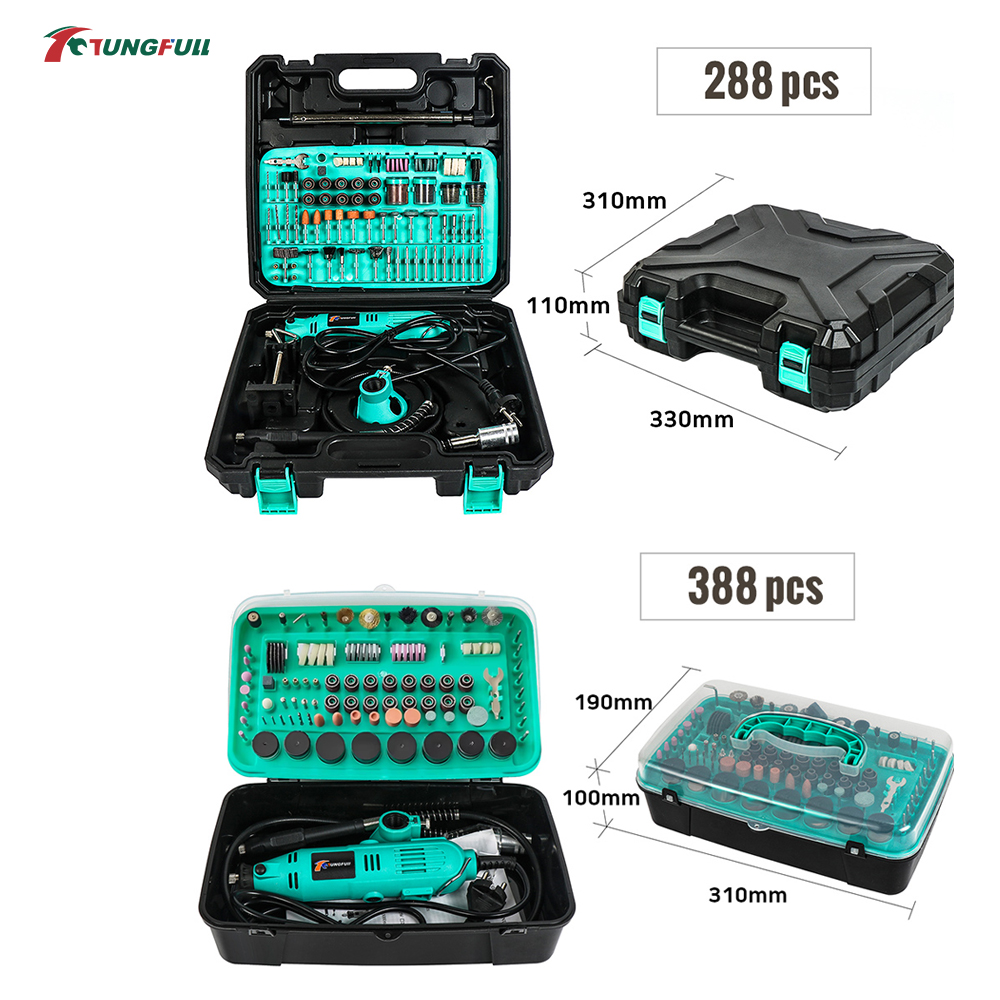 TUNGFULL ミニ電動グラインダーセット、可変速度ロータ - Pen Holder Organizer のレビューと価格