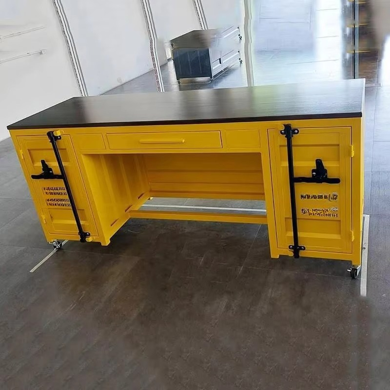 インダストリアルスタイルのコンピューターデスク家具、メタルデ - Home Office Industrial Style のレビューと価格