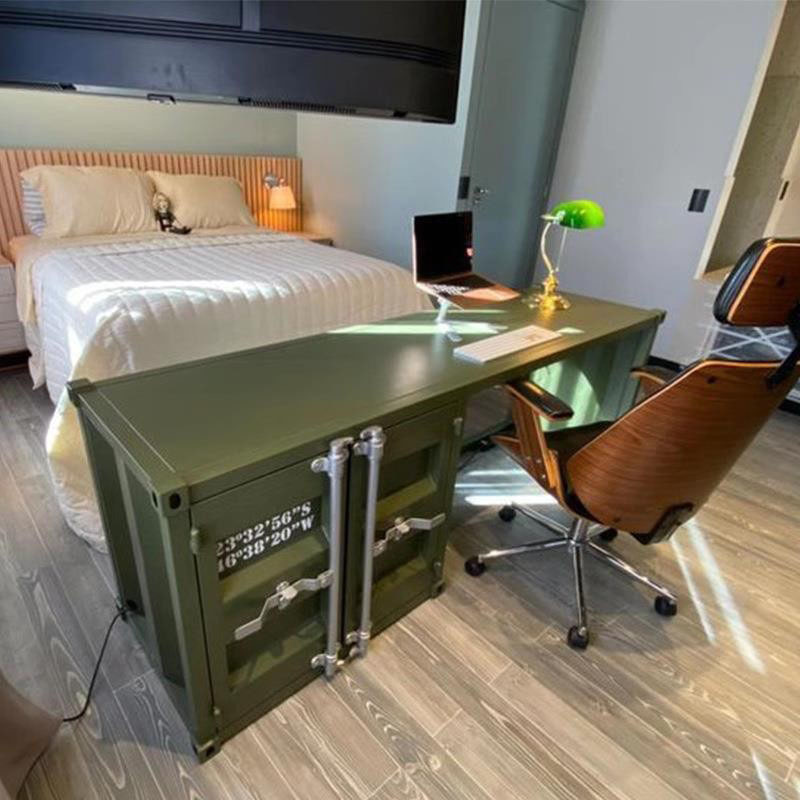 インダストリアルスタイルのコンピューターデスク家具、メタルデ - Home Office Industrial Style のレビューと価格