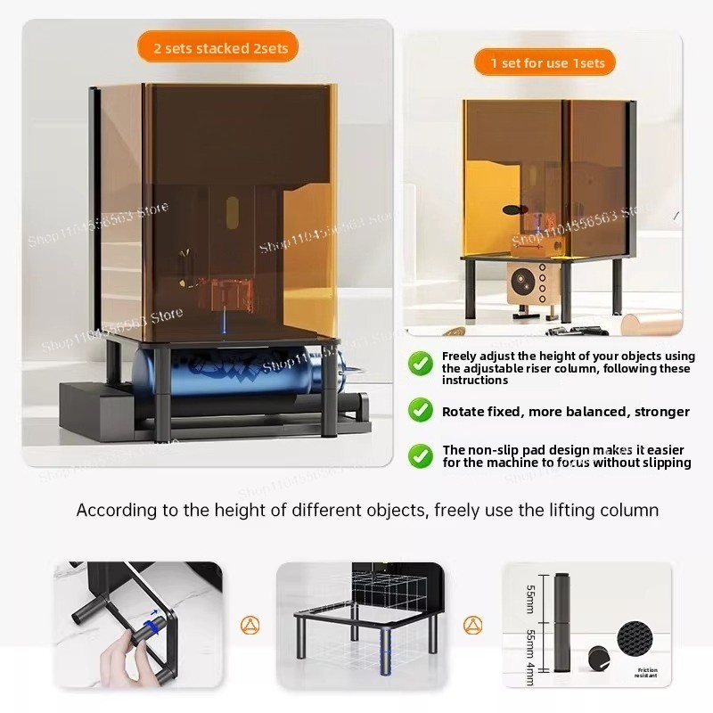 貂江新型ミニデスクトップレーザー彫刻機 |   家庭用全自動 - Laser Printer Home のレビューと価格