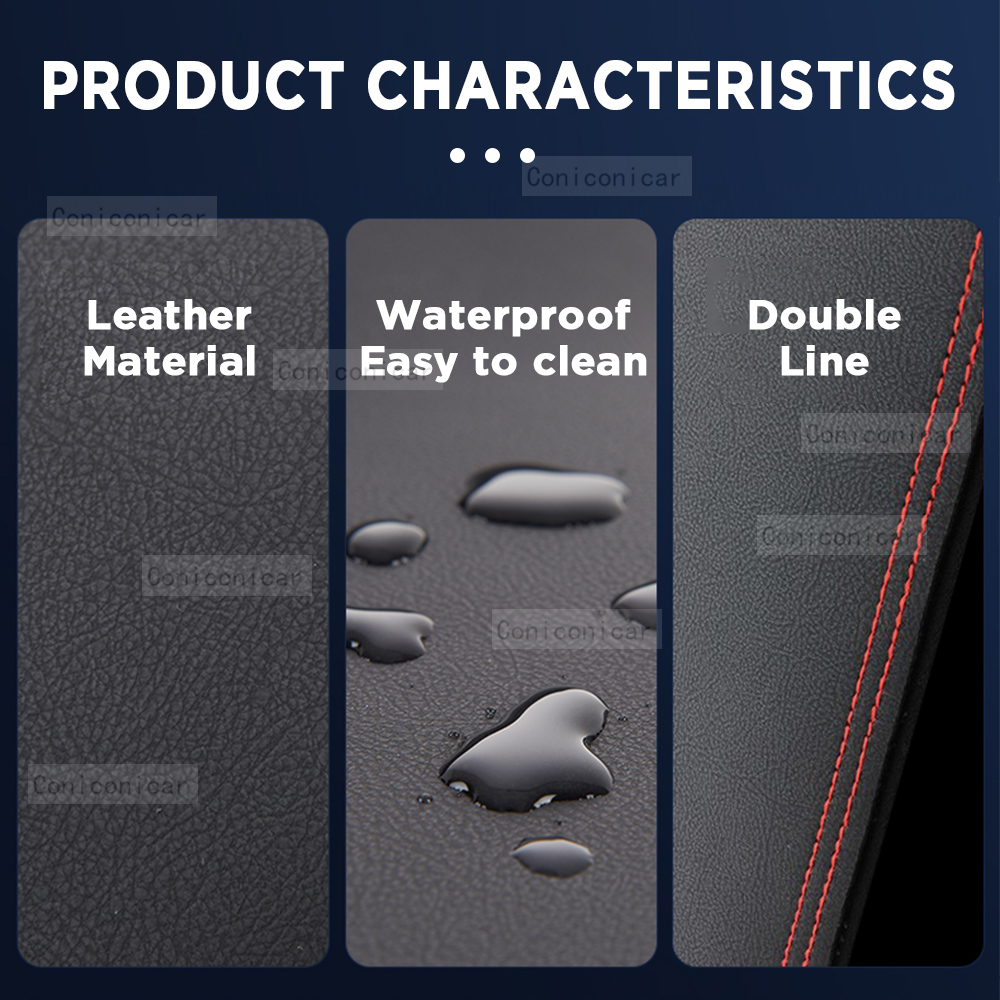 人工皮革のダッシュボードカバー,車のダッシュボードアクセサリ - Desk Mat Leather のレビューと価格