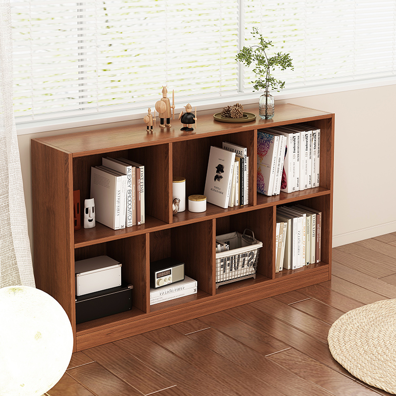 本棚 書棚 フロアシェルフ ホーム リビングルーム スタディ - Bookcase Wood Shelf のレビューと価格