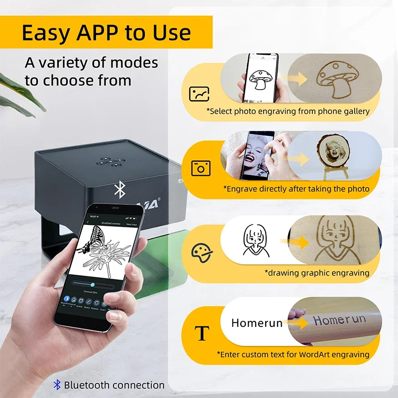 Daja-レーザー彫刻機,ミニロゴ,マークプリンター,カッタ - Laser Printer Home のレビューと価格