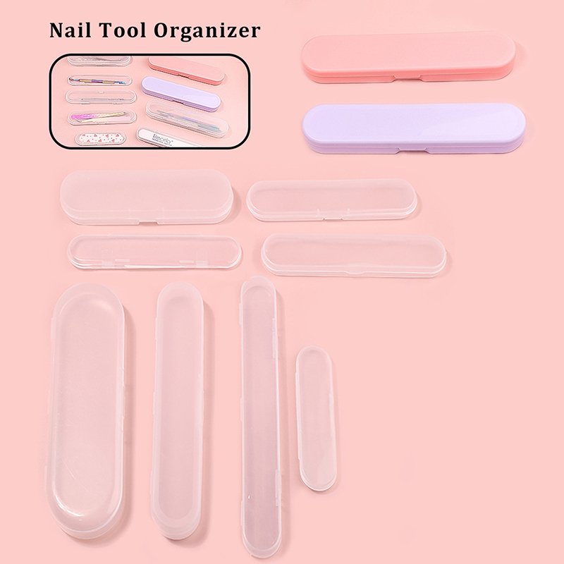 1/8個入り ポータブル長方形ネイルアートツール収納ボックス - Pen Holder Organizer のレビューと価格
