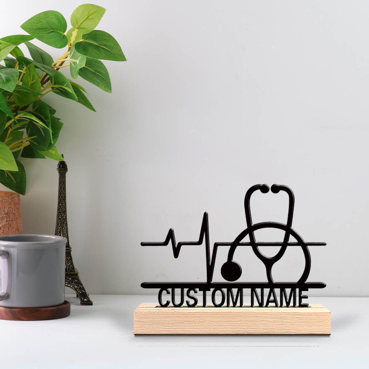 1個入り 奇妙なパーソナライズされたカスタム医療用金属像 木 - Home Office Industrial Style のレビューと価格
