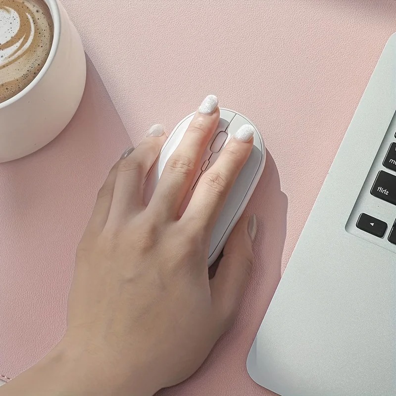 ピンクの無地レザーデスクパッド、マウスプロテクター、大小のマ - Desk Mat Leather のレビューと価格